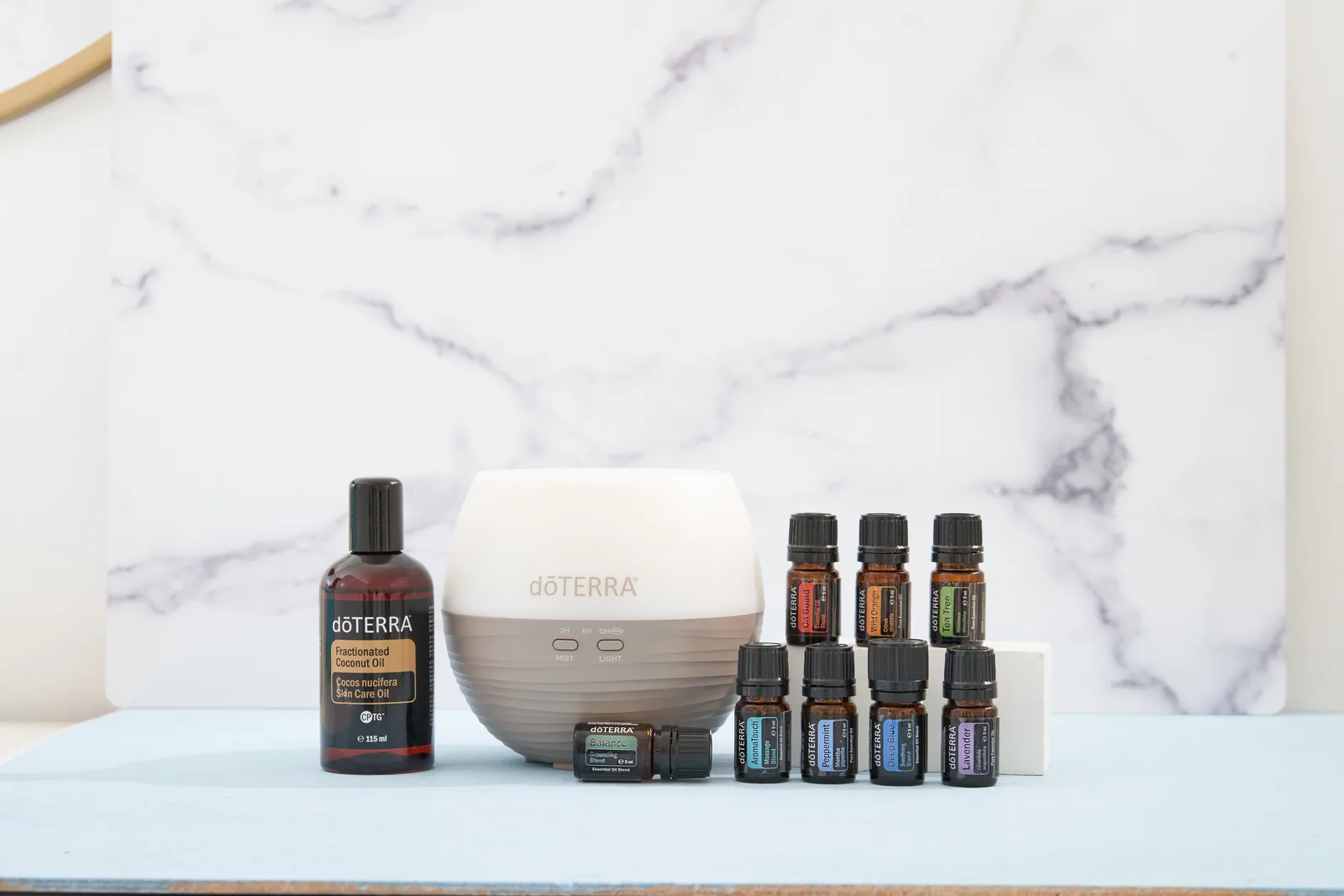Diffuser mit Ölflaschen