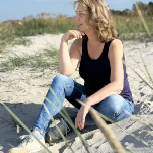 Andrea Daniel Coaching: Andrea in den Dünen an der Ostsee